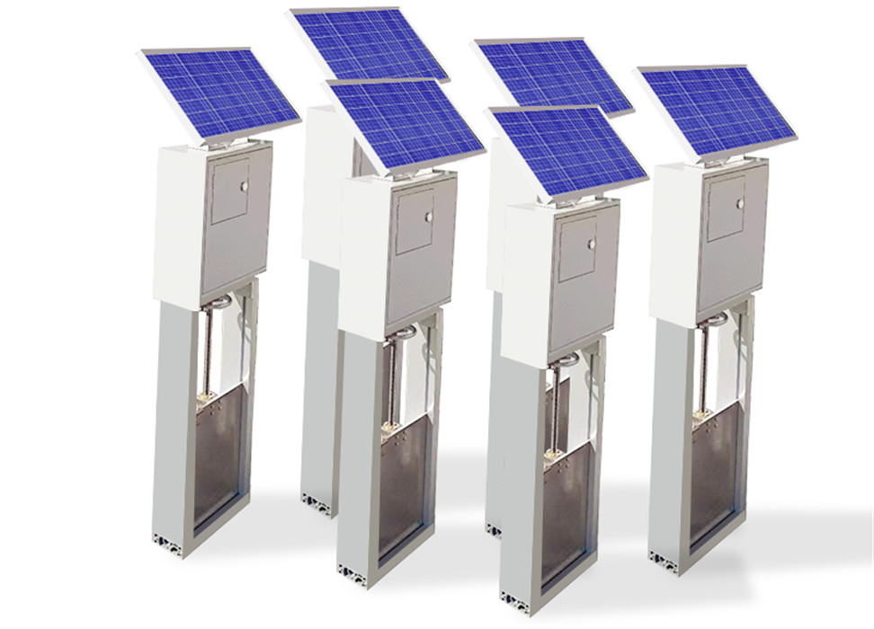 太阳能自动信息化铝合金闸门