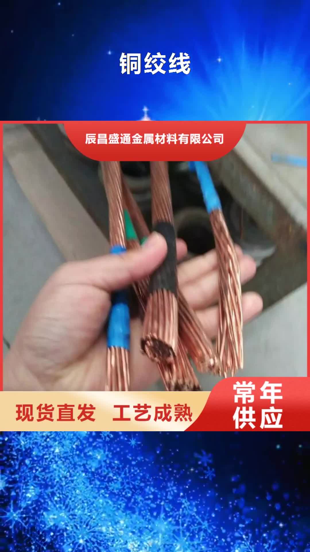 盘锦 铜绞线专注生产制造多年